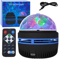 Lean LED projektorius RGB naktinė lempa 360°