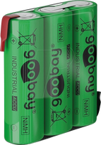 Goobay NiMH Akku AA 2100mAh 3.6V 3 vnt.