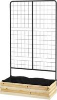 daigyklos - Outsunny Pakeliama lysvė su atrama vijokliniams augalams 80 x 38 x 145 cm - 1 nuotrauka