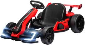 Homcom vaikiškas elektrinis kartingas 24V, raudonas (Red)