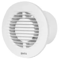 vonios ventiliatorius - Europlast E-EXTRA EA100, DN100, 10 cm, Baltas (White) - 1 nuotrauka
