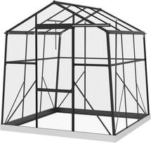 Outsunny Aliuminio šiltnamis 3,68 m² (192x192x204 cm)
