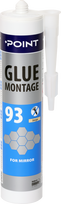 POINT 93 Montažiniai klijai veidrodžiams, 280 ml