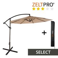 Lauko skėtis su užvalkalu Zeltpro Select, Taupe (Tamsiai pilkas)