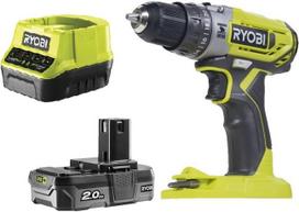 Ryobi R18PD2-120B, 18 V, 1 x 2.0Ah ONE+