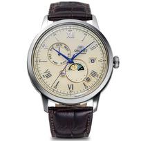 Orient Classic Bambino 2nd Generation RA-AK0803Y30B Su Saule ir Mėnuliu (Sun & Moon)