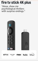 wifi imtuvas - Amazon Fire TV Stick 4K Plus 2nd Gen. Juodas (Black) - 5 nuotrauka