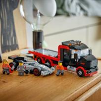 lego city sunkvezimis - LEGO City F1 parodomasis sunkvežimis su Audi F1 bolidu 60493 - 2 nuotrauka
