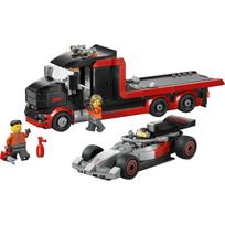 lego city sunkvezimis - LEGO City F1 parodomasis sunkvežimis su Audi F1 bolidu 60493 - 5 nuotrauka