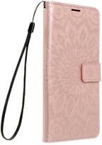 MEZZO knygų dėklas XIAOMI Redmi Note 14 PRO 5G / 14 PRO PLUS 5G Mandala Rožinis Auksas (Mandala Rose Gold)