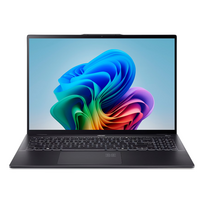 Acer Swift 16 AI OLED, Intel Core Ultra 5, 16 GB, 512 GB, 16", Juodas (Black)