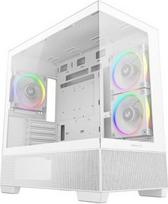 micro atx korpusas - Deepcool CG380 3F Baltas (White) - 1 nuotrauka