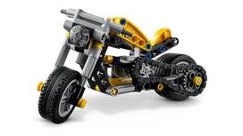 lego motociklas - LEGO TECHNIC Yellow Motorcycle 42225 - 7 nuotrauka