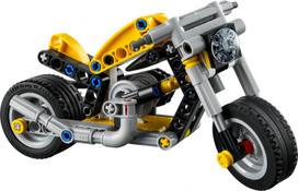 lego motociklas - LEGO TECHNIC Yellow Motorcycle 42225 - 9 nuotrauka