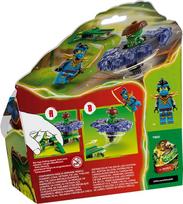 lego ninjago spinner - LEGO NINJAGO Nya prieš mutacijos suktuką-monstrą 71849 - 6 nuotrauka