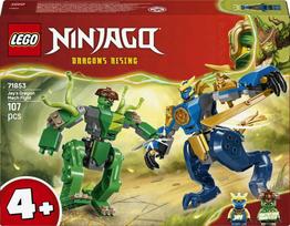 lego robotas - LEGO NINJAGO Jay's Dragon Mech Fight 71853 - 1 nuotrauka