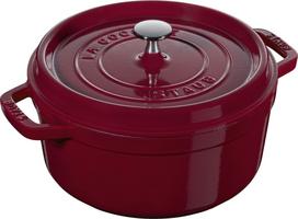 Staub La Cocotte Ketaus puodas apvalus 3,85 l, bordo (Bordeaux)