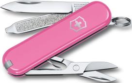 sveicariskas peilis - Victorinox Kišeninis peilis Classic SD 0.6223.51G, rožinis (Pink) - 1 nuotrauka