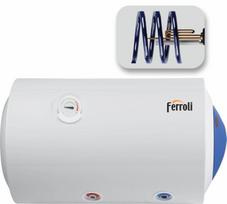 Ferroli Calypso MT 100L Horizontalus Kombinuotas Elektrinis Vandens Šildytuvas
