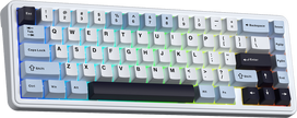 Aula F65 (Glacier Mėlyna) - Leobog Reaper Switches Klaviatūra