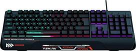 su zaidimu klaviaturos - Rebeltec SHARK Pilno Dydžio Žaidimų Klaviatūra Juoda (Black) - 1 nuotrauka