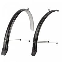purvasaugiai dviracio 28 - Polisport Towny 28" Skydelių ir purvasaugių komplektas Juodas (Black) - 1 nuotrauka