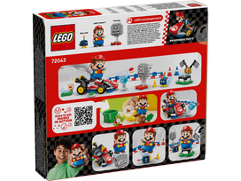 lego mario - LEGO Super Mario 72043 Mario Kart – interaktyvus LEGO Mario ir Standartinis Kart - 7 nuotrauka
