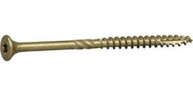 medsraigciai lauko - Medsraigčiai ESSVE ESSDRIVE Corrseal, 6,0 x 80 mm, skirti lauko darbams, 100 vnt. - 1 nuotrauka