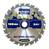 pjovimo diskas 136 mm - Medžio pjovimo diskas IRWIN CORDLESS, 136 x 1,8 x 10 mm, 18 dantų - 1 nuotrauka