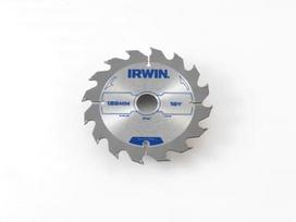 pjovimo diskai 150 16 - Medžio pjovimo diskas IRWIN, 125 x 2,5 x 20/16 mm, 16 dantų - 1 nuotrauka