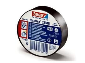 tesy 15 - Izoliacinė juosta TESA, juoda, 10 x 0,015 m - 1 nuotrauka