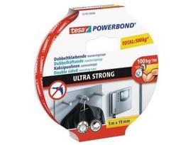tesa lipni juosta - Dvipusio lipnumo juosta ULTRA STRONG, 5 x 0,019 m - 1 nuotrauka