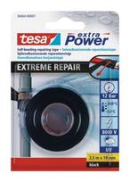 Silikoninė užsivulkanizuojanti juosta TESA XTREME REPAIR, juodos sp., 2,5 x 0,019 m