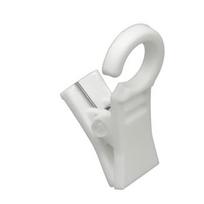 Žiedo segtukai, plastikiniai, baltos sp., Ø 28 mm, 30 vnt.