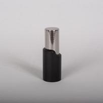Karnizo užbaigimas MIRA, mat. juodos/chromo sp., Ø19 mm, 2 vnt.