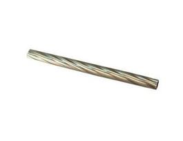 Karnizo vamzdis TWISTER, metalinis, susuktas, šv. sendinto aukso sp., 2,4 m, Ø 16 mm