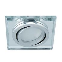 KANLUX MORTA CT-DTL50-SR, 12 V, 35 W, GU5.3, kvadrato f., sidabro sp.