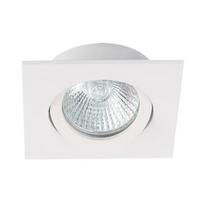 KANLUX DALLA, 1 x max 50 W, Gx5.3, baltos sp., 8,2 x 8,2 cm
