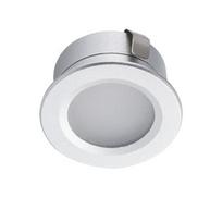 KANLUX IMBER CW, LED, IP65, 1 W, apvalios f., sidabro sp.