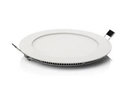 Įleidžiama LED panelė HOROZ, 18 W, 1170 lm, 4200 K, ø22,5 cm, 2 vnt.
