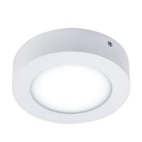 Paviršinė LED panelė HOROZ, 12 W, 3000 K, 840 lm, ø18 cm, baltos sp.