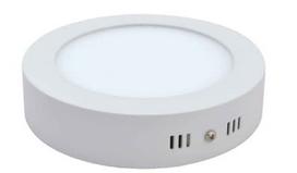 Paviršinė LED panelė HOROZ, 28 W, 3000 K, 1960 lm, ø30 cm, baltos sp.