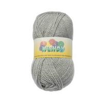 Mezgimo siūlai ELIAN WENDY, šviesiai pilkos sp., 85 % akrilas, 15 % vilna, 100 g, 190 m