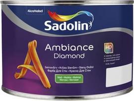 Sienų dažai SADOLIN AMBIANCE DIAMOND, BW bazė, baltos sp., matiniai, 0,5 l