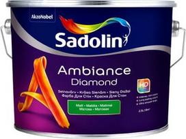 Sienų dažai SADOLIN AMBIANCE DIAMOND, BC bazė, bespalviai, matiniai, 2,33 l
