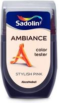 Testeris SADOLIN AMBIANCE STYLISH PINK, visiškai matiniai, 30 ml