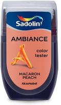 Testeris SADOLIN AMBIANCE MACARON PEACH, visiškai matiniai, 30 ml