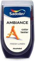 Testeris SADOLIN AMBIANCE FRESH LINEN, visiškai matiniai, 30 ml
