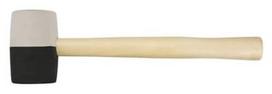 Plaktukas TOPEX, guminis, 58 mm, 450 g