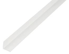 Plastikinis kampinis profiliuotis KST, skaidrus, 485108, 20 x 20 x 1,5 x 2600 mm
